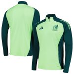 mexico national team adidas 2024 training quarter-zip top – green Collection – Brazil World Cup Jerseys and T-Shirts