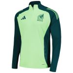 mexico national team adidas 2024 training quarter-zip top – green Collection – Brazil World Cup Jerseys and T-Shirts