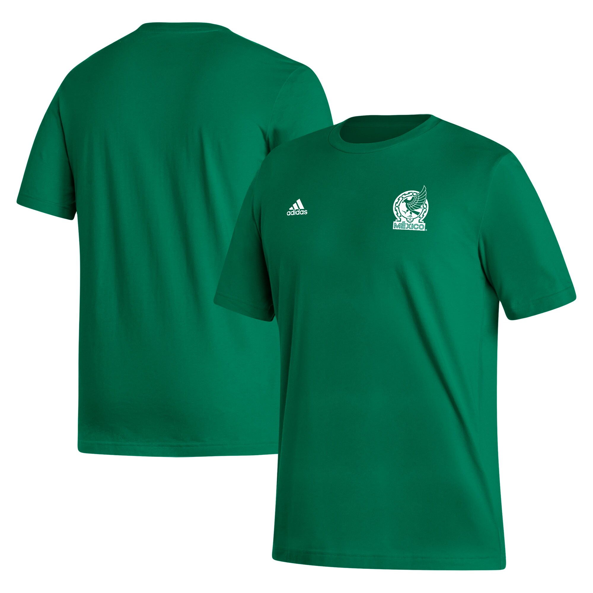 mexico national team adidas crest t-shirt – kelly green Collection – Brazil World Cup Jerseys and T-Shirts