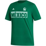 mexico national team adidas culture bar t-shirt – kelly green Collection – Brazil World Cup Jerseys and T-Shirts