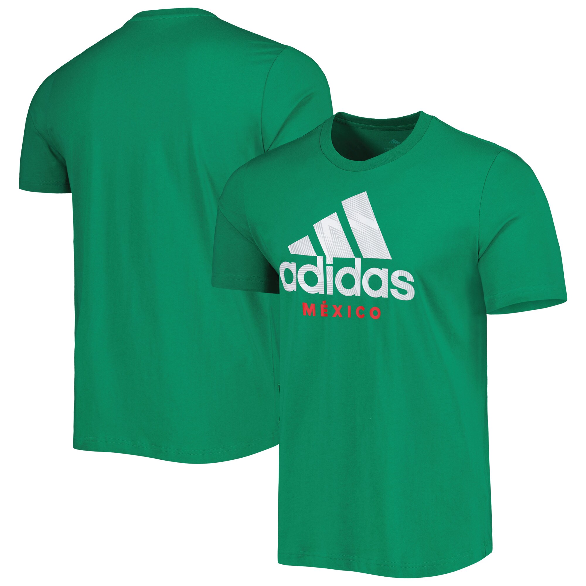 mexico national team adidas dna graphic t-shirt – green Collection – Brazil World Cup Jerseys and T-Shirts