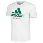 mexico national team adidas dna graphic t-shirt – white Collection – Brazil World Cup Jerseys and T-Shirts