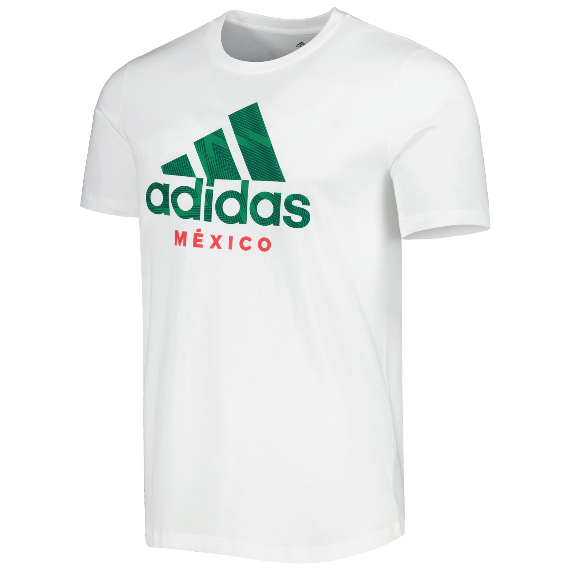 mexico national team adidas dna graphic t-shirt – white Collection – Brazil World Cup Jerseys and T-Shirts