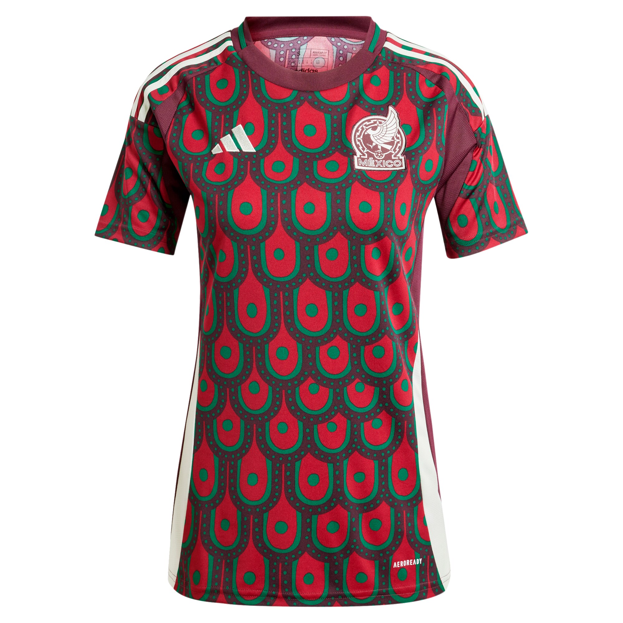 mexico national team adidas women8217s 2024 home replica jersey – burgundy Collection – Brazil World Cup Jerseys and T-Shirts