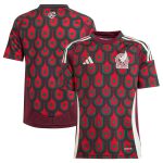 mexico national team adidas youth 2024 home replica jersey – burgundy Collection – Brazil World Cup Jerseys and T-Shirts