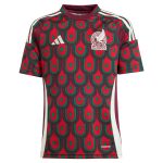 mexico national team adidas youth 2024 home replica jersey – burgundy Collection – Brazil World Cup Jerseys and T-Shirts