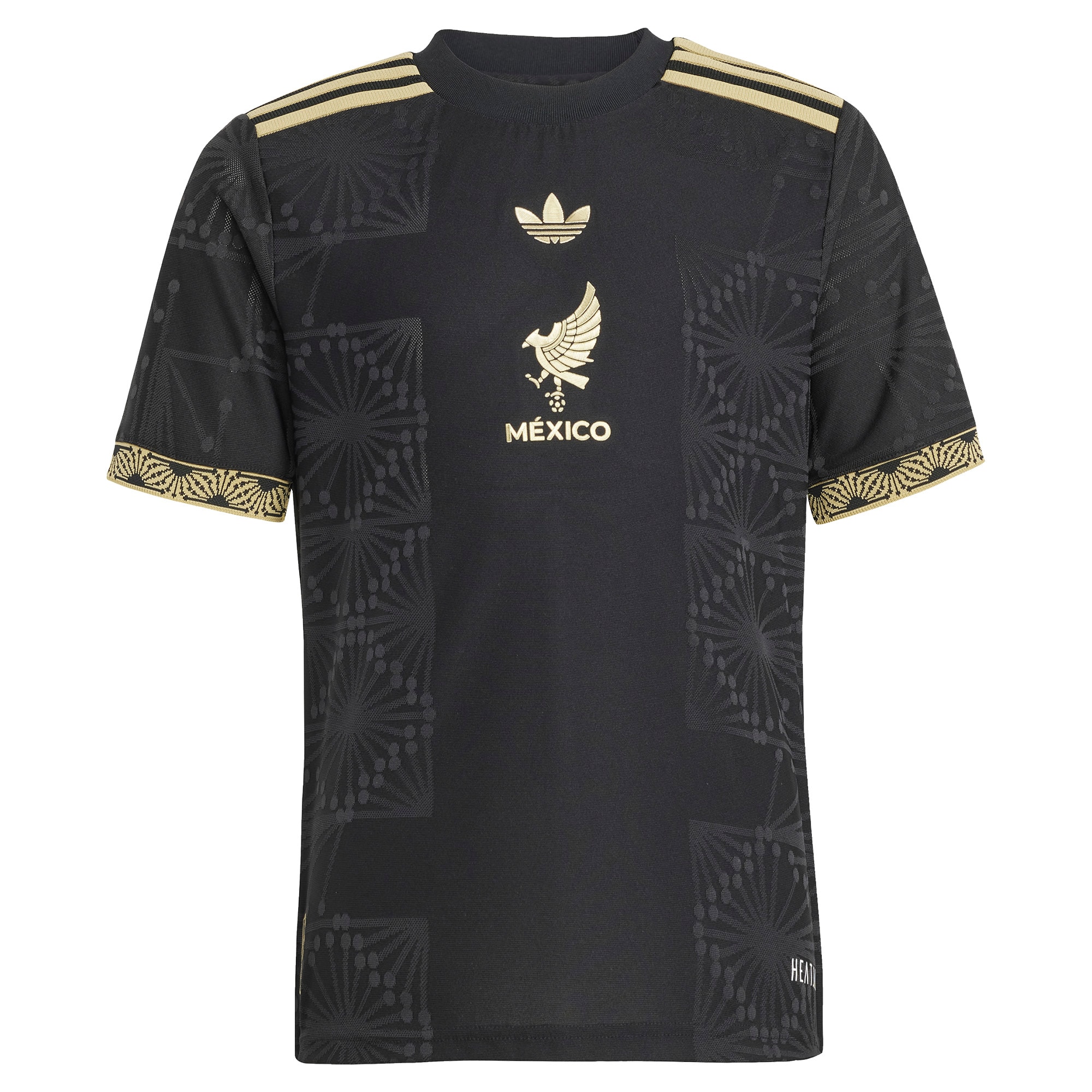 mexico national team adidas youth 2025 third authentic jersey – black Collection – Brazil World Cup Jerseys and T-Shirts