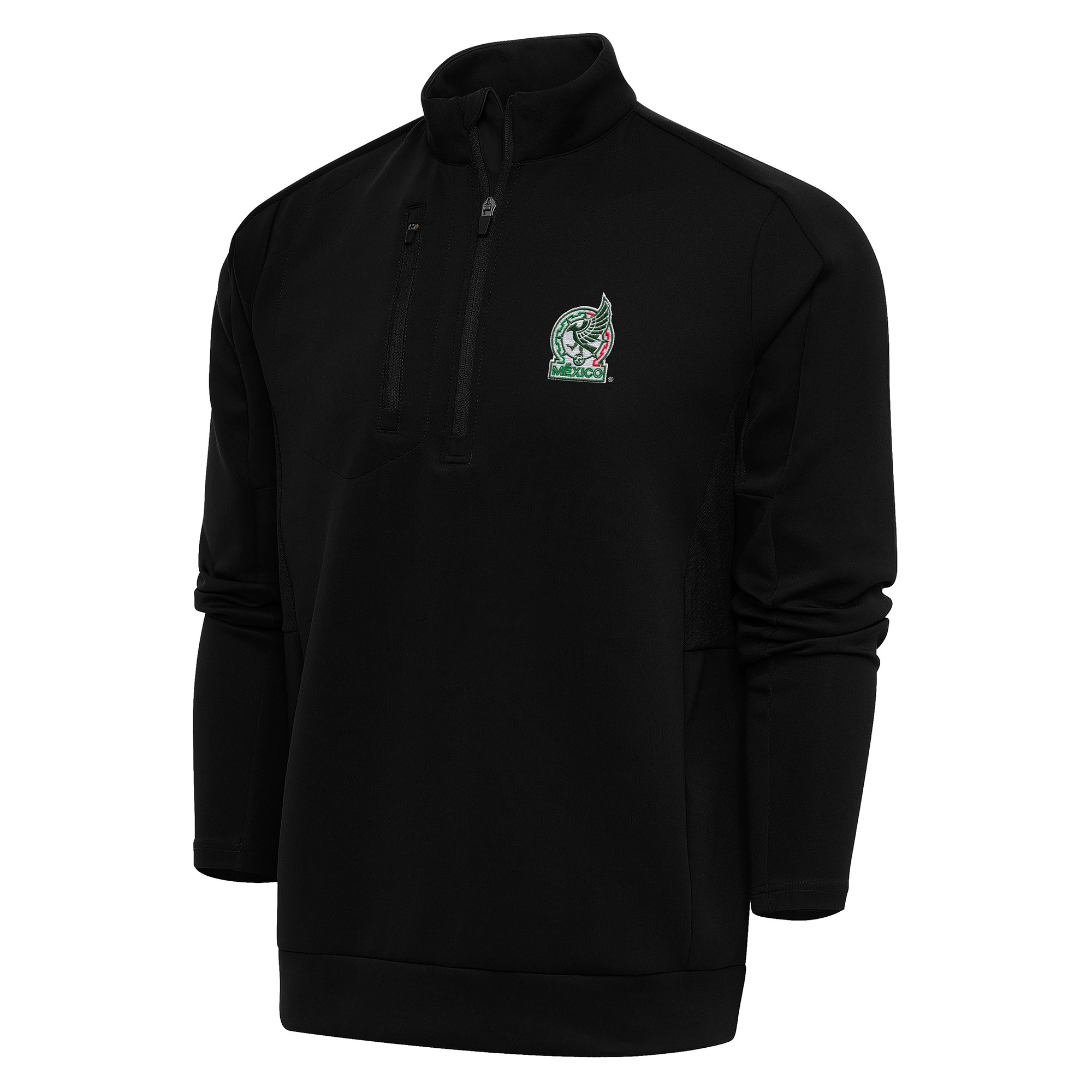 mexico national team antigua genesis quarter-zip pullover – black Collection – Brazil World Cup Jerseys and T-Shirts