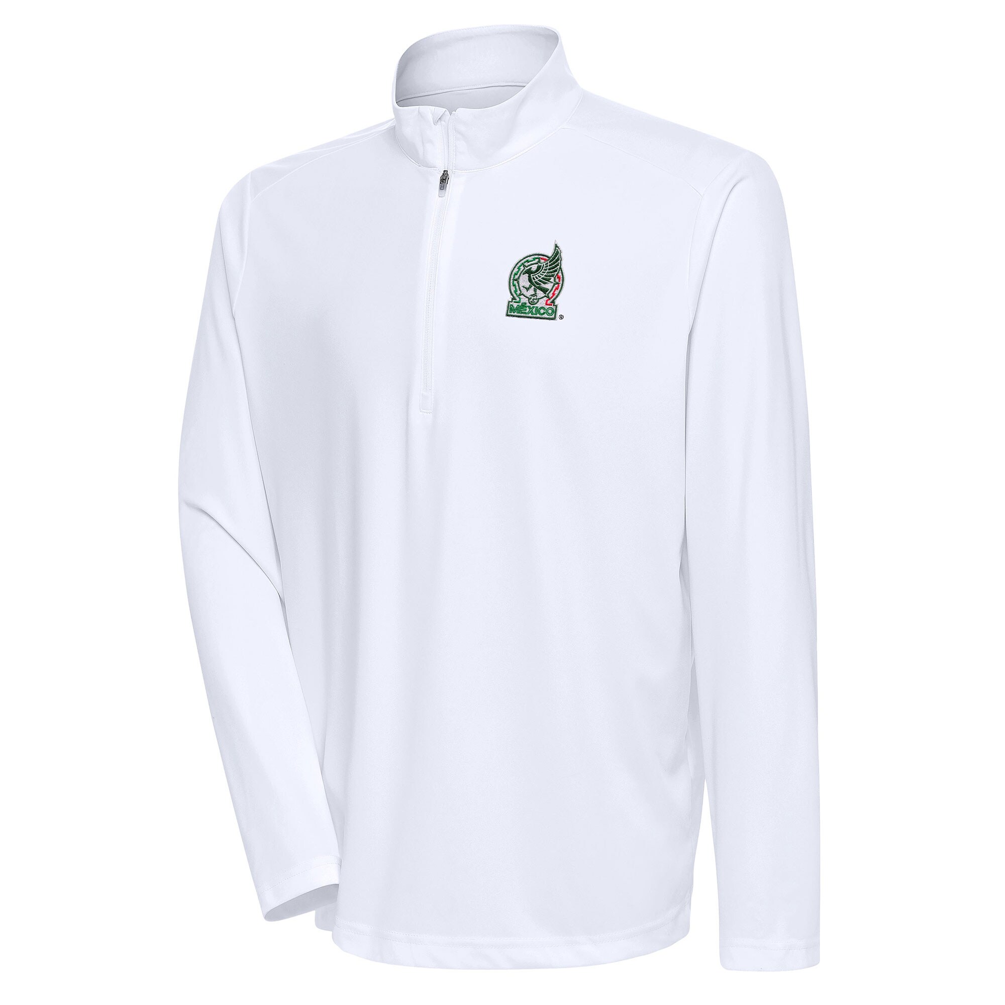 mexico national team antigua statement quarter-zip pullover – white Collection – Brazil World Cup Jerseys and T-Shirts