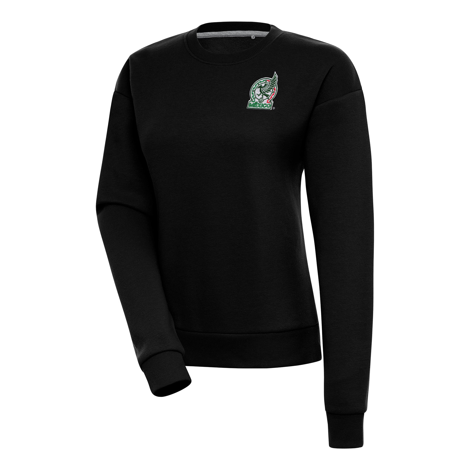 mexico national team antigua women8217s takeover crewneck pullover sweatshirt – black Collection – Brazil World Cup Jerseys and T-Shirts