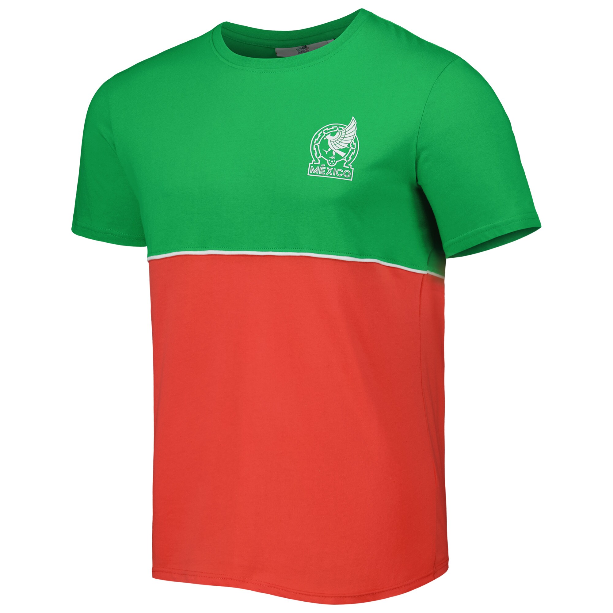 mexico national team block west t-shirt – greenred Collection – Brazil World Cup Jerseys and T-Shirts