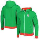 mexico national team crest full-zip hoodie – green Collection – Brazil World Cup Jerseys and T-Shirts