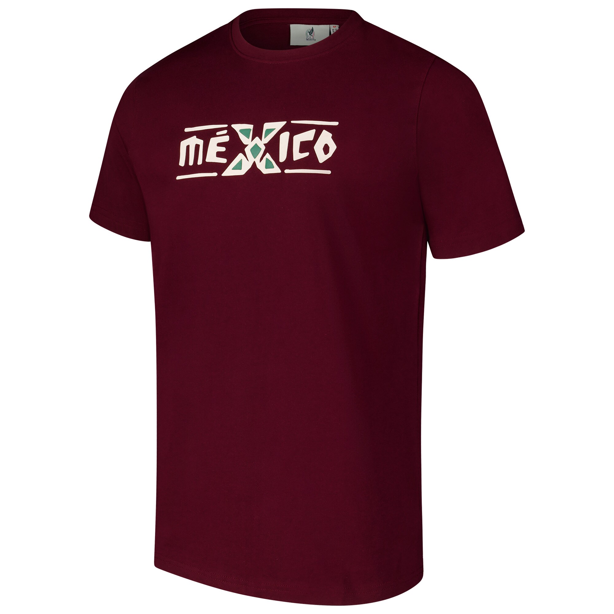 mexico national team heritage heavy relaxed fit t-shirt – burgundy Collection – Brazil World Cup Jerseys and T-Shirts
