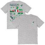 mexico national team vive la fete women8217s impressions artwork t-shirt – heather gray Collection – Brazil World Cup Jerseys and T-Shirts