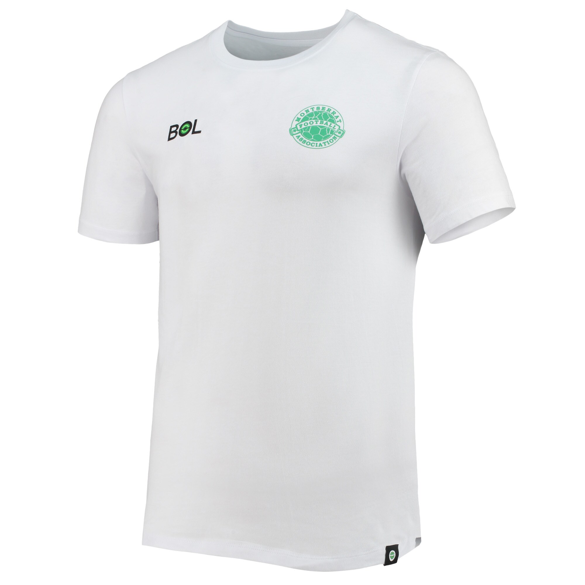 montserrat national team volcano t-shirt – white Collection – Brazil World Cup Jerseys and T-Shirts