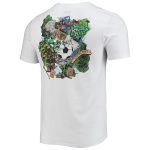 montserrat national team volcano t-shirt – white Collection – Brazil World Cup Jerseys and T-Shirts