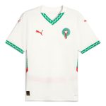 morocco national team puma 2025 away replica jersey – white Collection – Brazil World Cup Jerseys and T-Shirts
