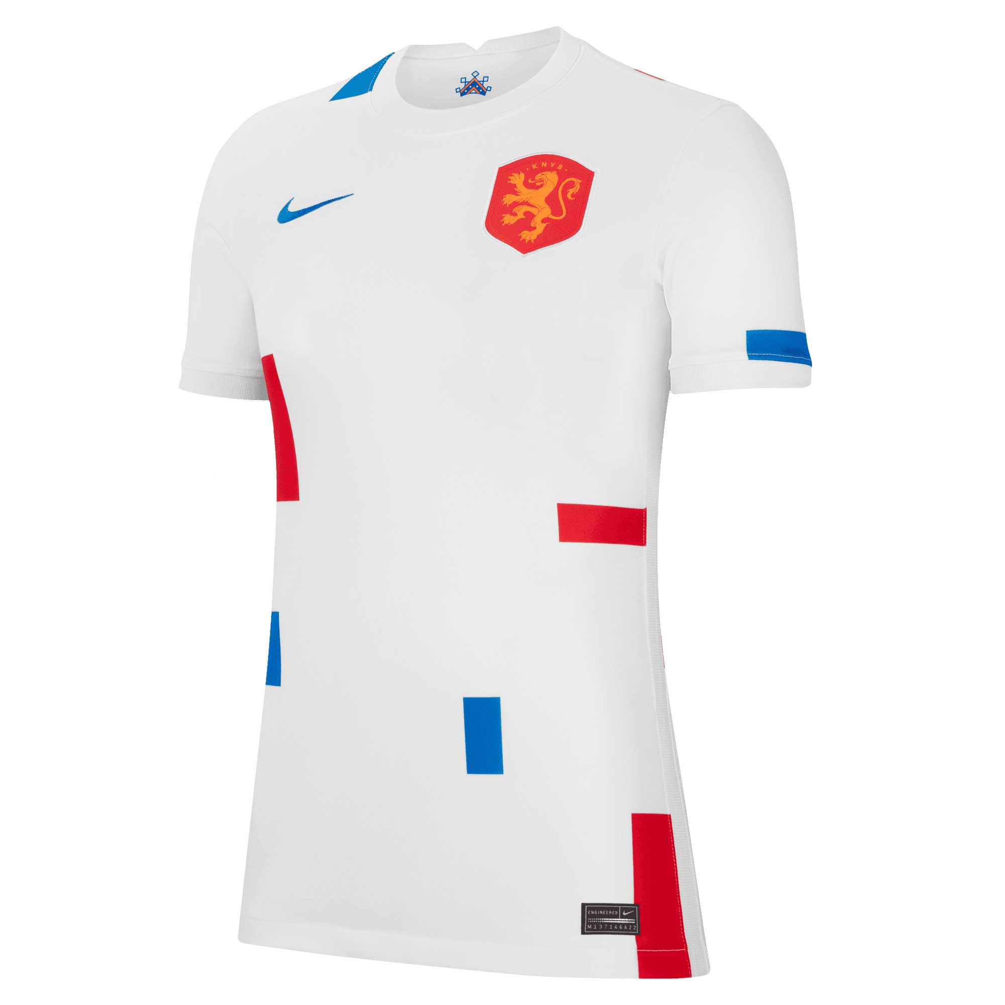 netherlands women8217s national team nike women8217s 202223 away replica blank jersey – white Collection – Brazil World Cup Jerseys and T-Shirts