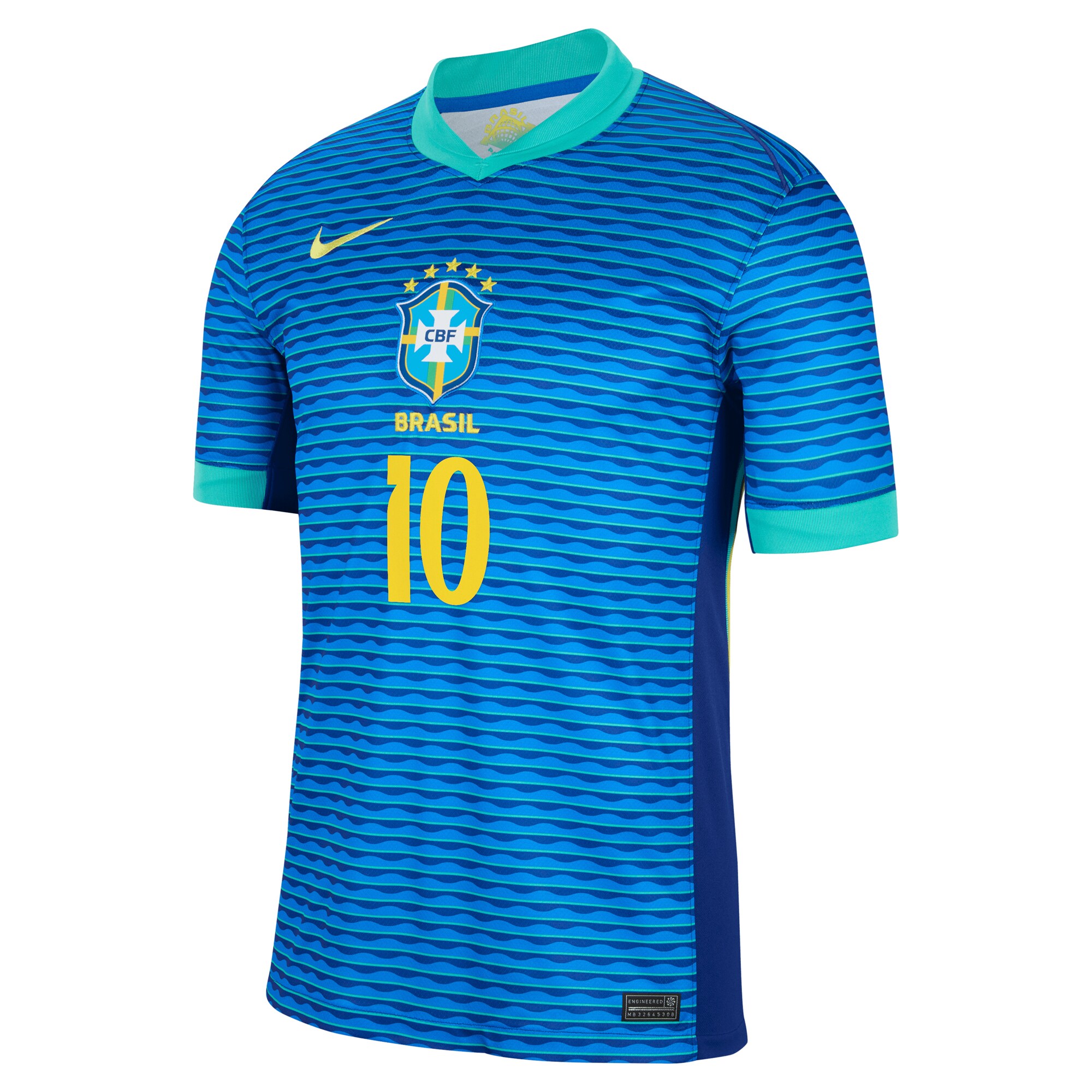 neymar jr. brazil national team nike 2024 away stadium replica player jersey – blue Collection – Brazil World Cup Jerseys and T-Shirts