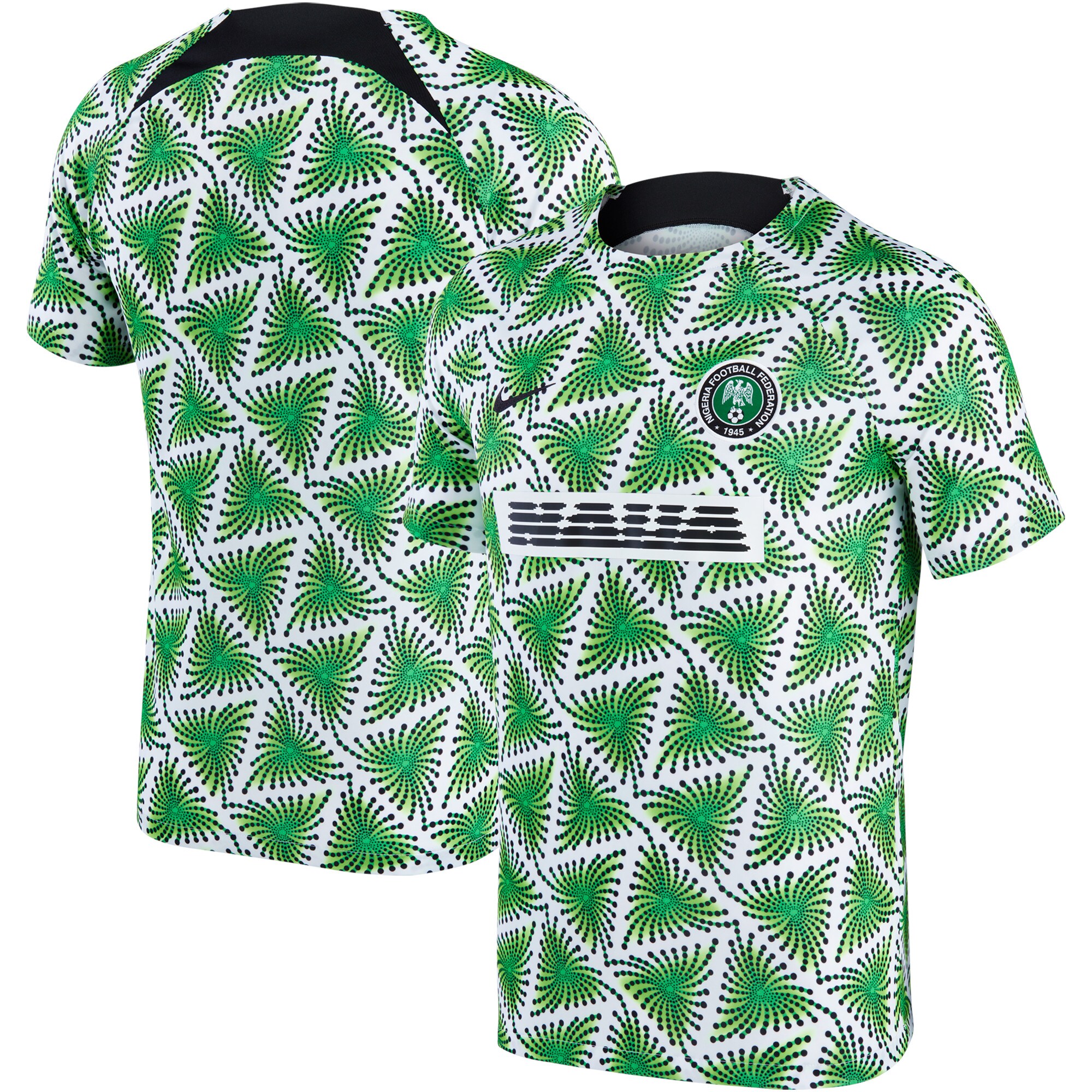 nigeria national team nike 202223 pre-match top – white Collection – Brazil World Cup Jerseys and T-Shirts