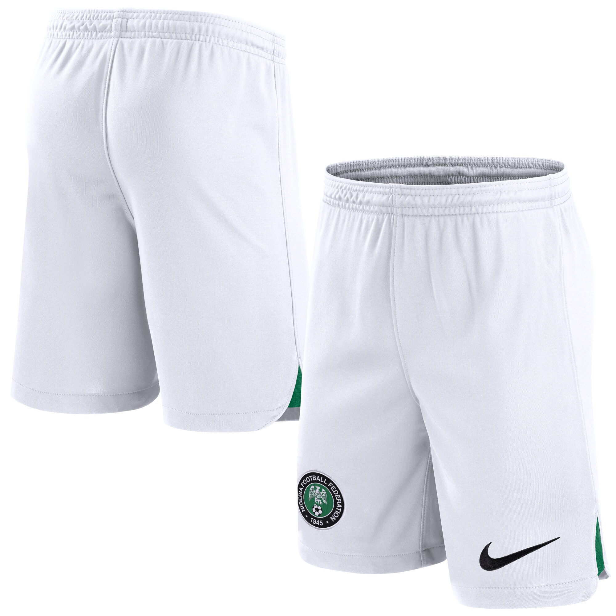 nigeria national team nike away performance stadium shorts – white Collection – Brazil World Cup Jerseys and T-Shirts