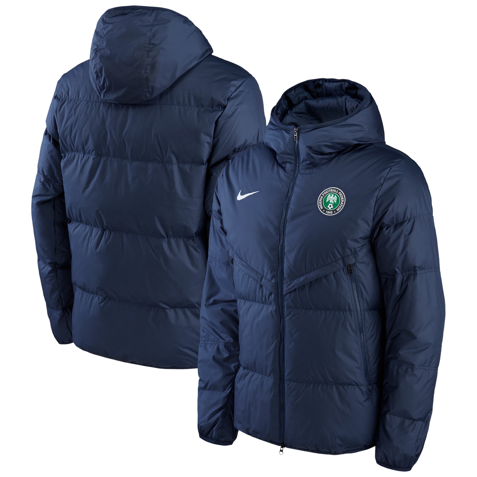 nigeria national team nike strike hoodie full-zip jacket – navy Collection – Brazil World Cup Jerseys and T-Shirts