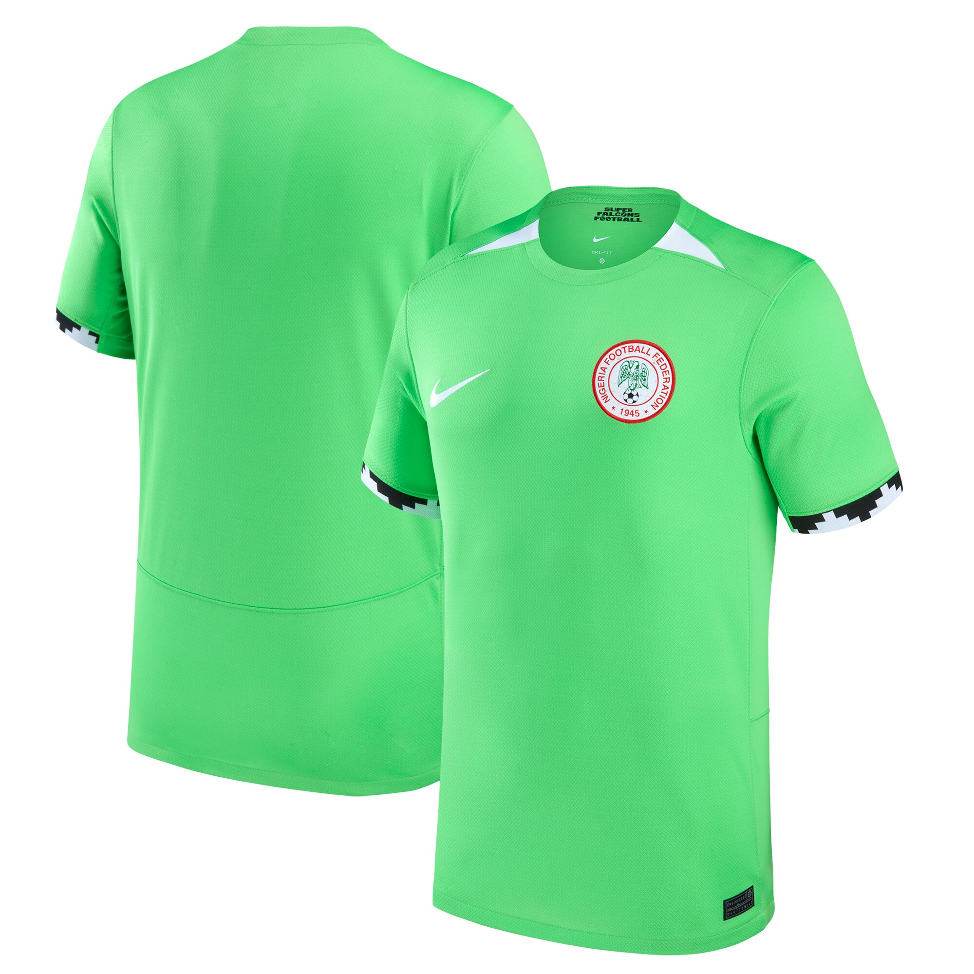 nigeria women8217s national team nike 2023 home stadium replica jersey – green Collection – Brazil World Cup Jerseys and T-Shirts