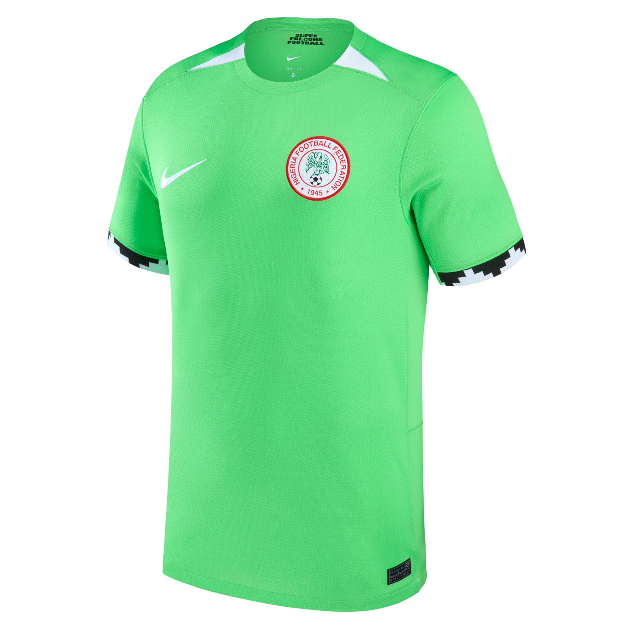 nigeria women8217s national team nike 2023 home stadium replica jersey – green Collection – Brazil World Cup Jerseys and T-Shirts