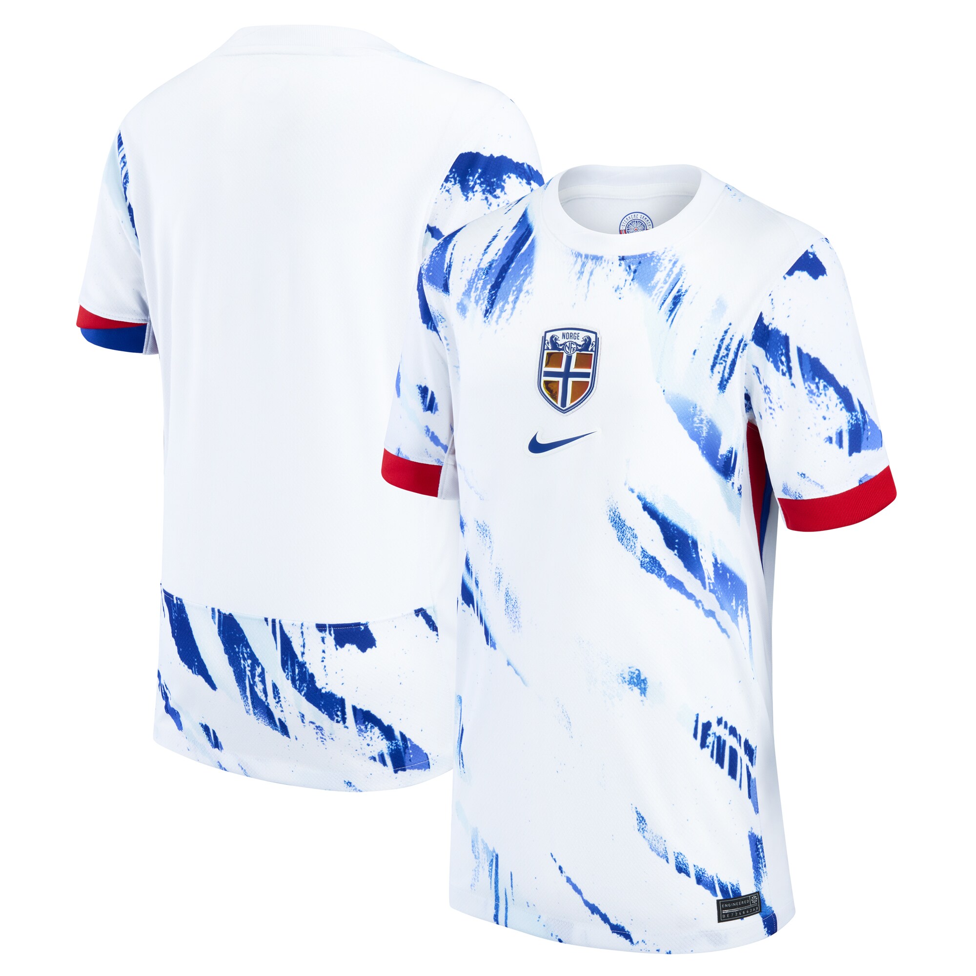 norway national team nike youth 2024 away replica blank jersey – white Collection – Brazil World Cup Jerseys and T-Shirts