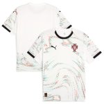 portugal national team puma 2025 away replica jersey – white Collection – Brazil World Cup Jerseys and T-Shirts