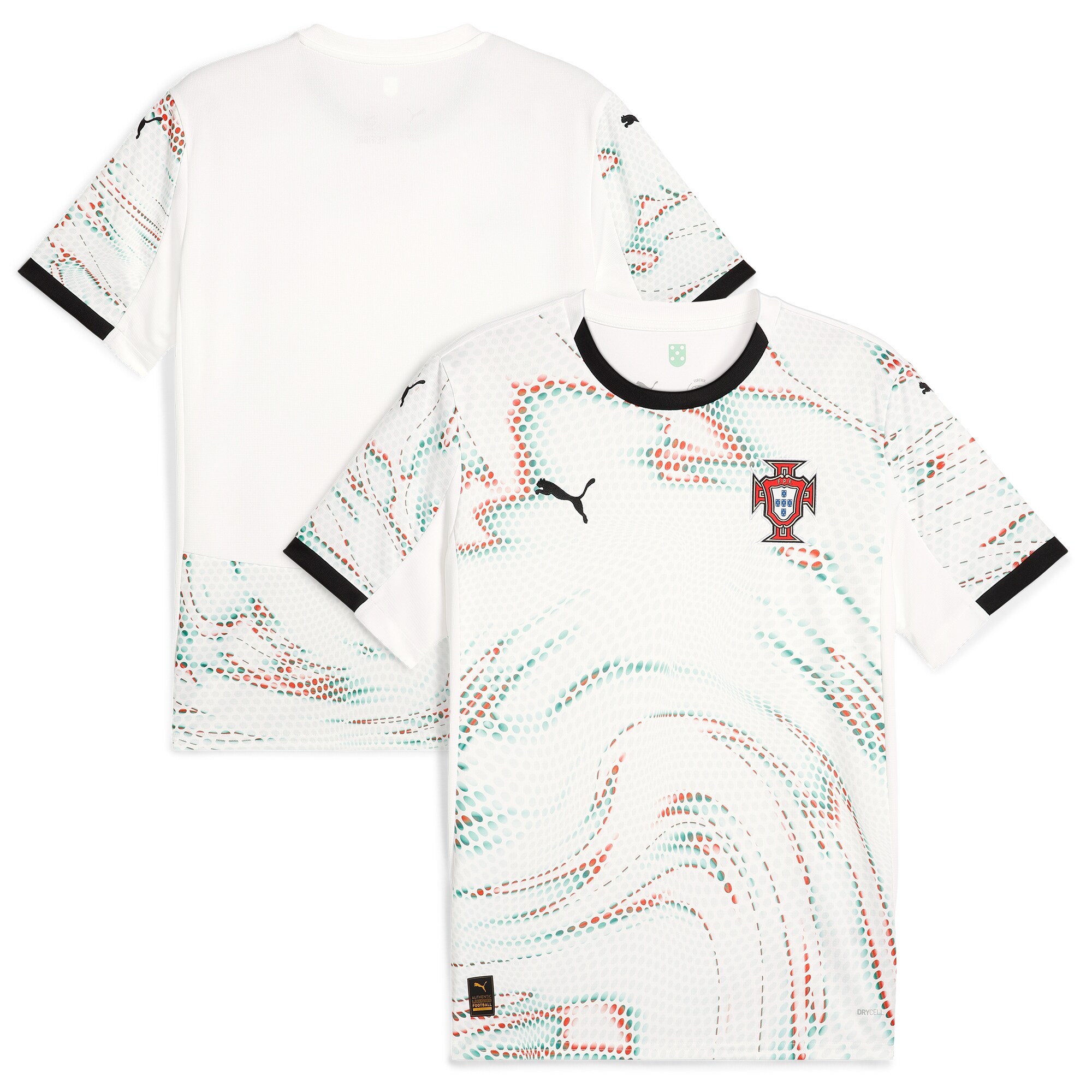 portugal national team puma 2025 away replica jersey – white Collection – Brazil World Cup Jerseys and T-Shirts