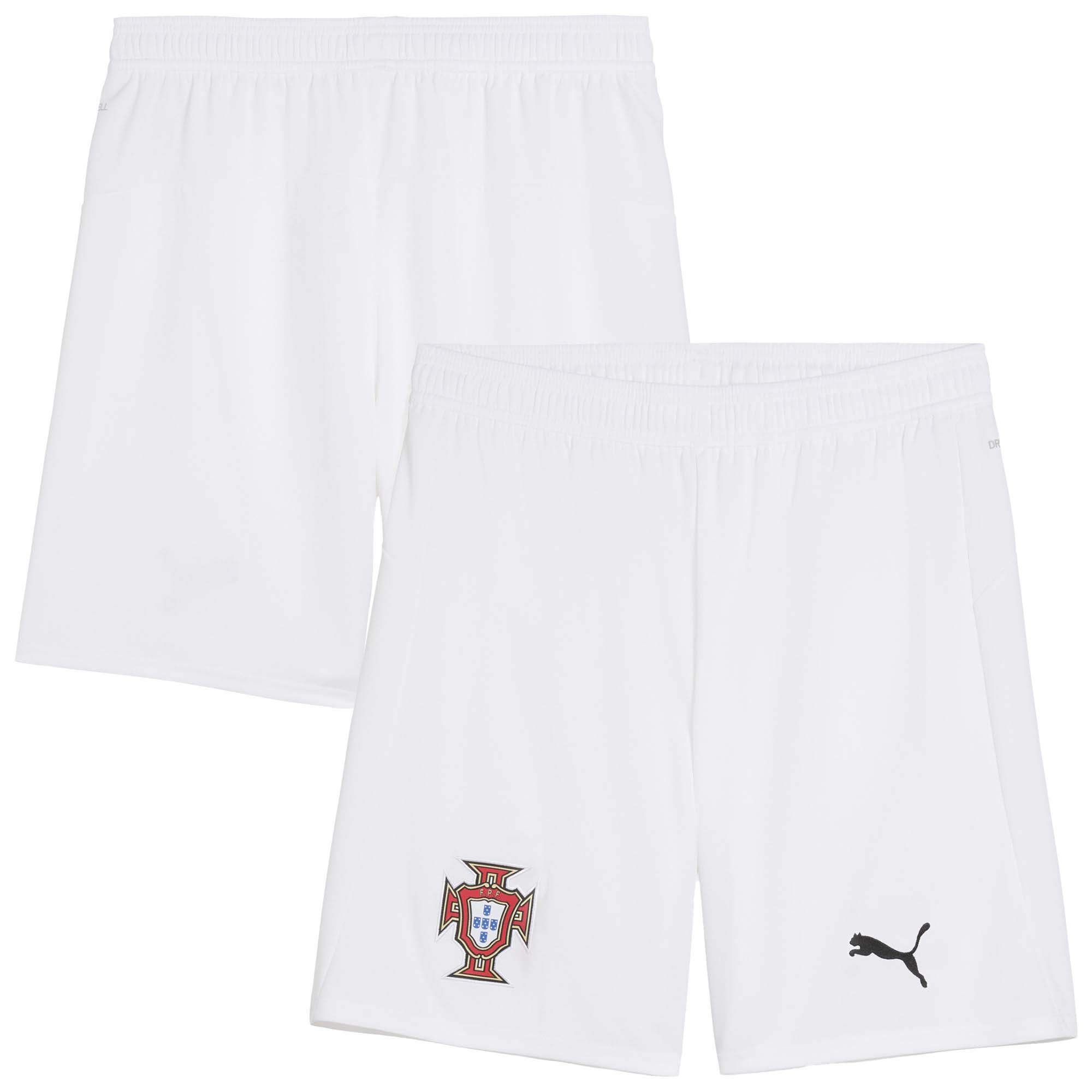 portugal national team puma 2025 away replica shorts – white Collection – Brazil World Cup Jerseys and T-Shirts