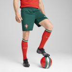 portugal national team puma 2025 home replica shorts – green Collection – Brazil World Cup Jerseys and T-Shirts
