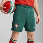 portugal national team puma 2025 home replica shorts – green Collection – Brazil World Cup Jerseys and T-Shirts