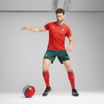 portugal national team puma 2025 home replica shorts – green Collection – Brazil World Cup Jerseys and T-Shirts