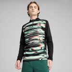 portugal national team puma 2025 pre-match quarter-zip top – black Collection – Brazil World Cup Jerseys and T-Shirts