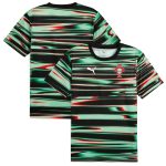 portugal national team puma 2025 pre-match training jersey – black Collection – Brazil World Cup Jerseys and T-Shirts