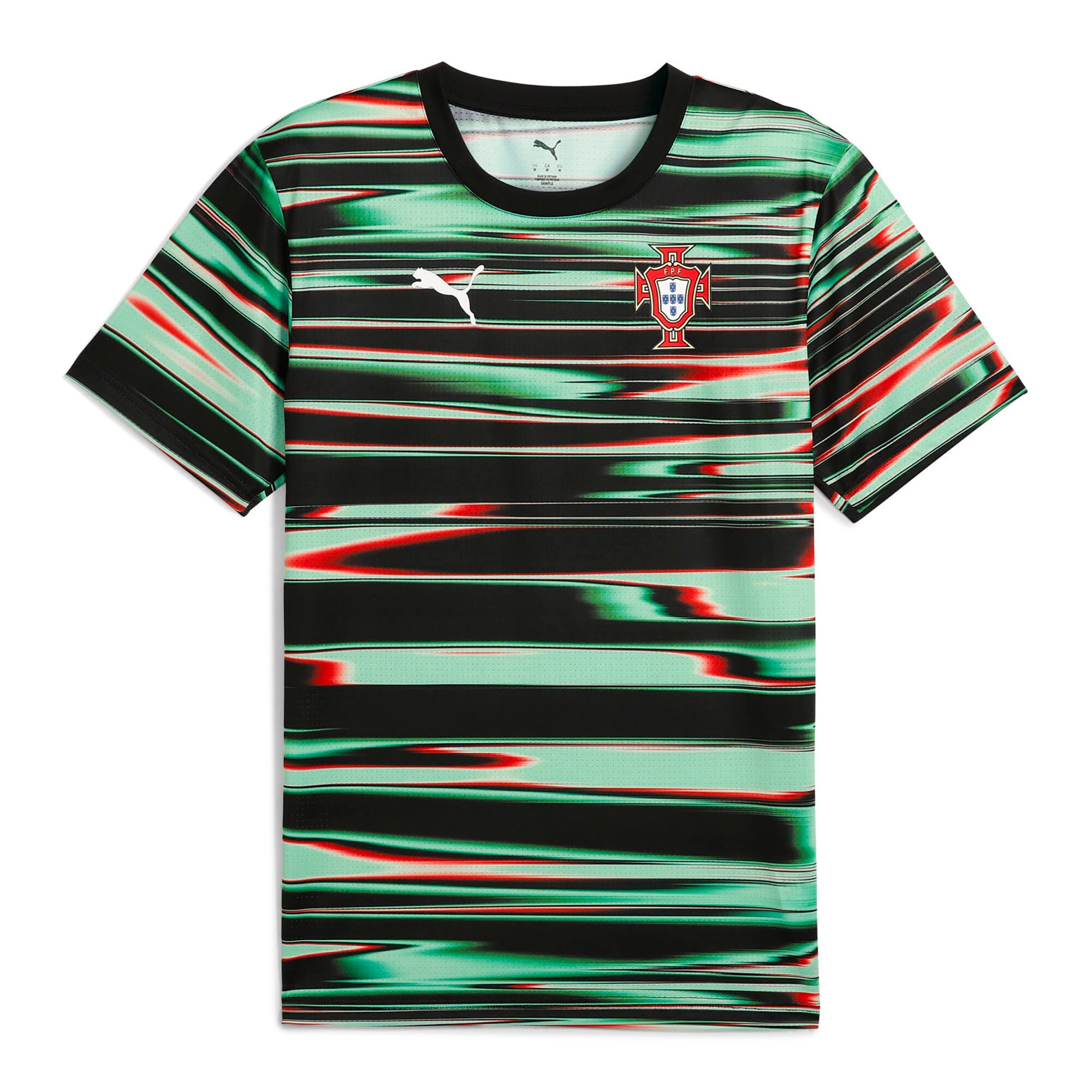 portugal national team puma 2025 pre-match training jersey – black Collection – Brazil World Cup Jerseys and T-Shirts