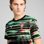 portugal national team puma 2025 pre-match training jersey – black Collection – Brazil World Cup Jerseys and T-Shirts