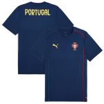 portugal national team puma casuals t-shirt – navy Collection – Brazil World Cup Jerseys and T-Shirts
