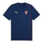 portugal national team puma casuals t-shirt – navy Collection – Brazil World Cup Jerseys and T-Shirts