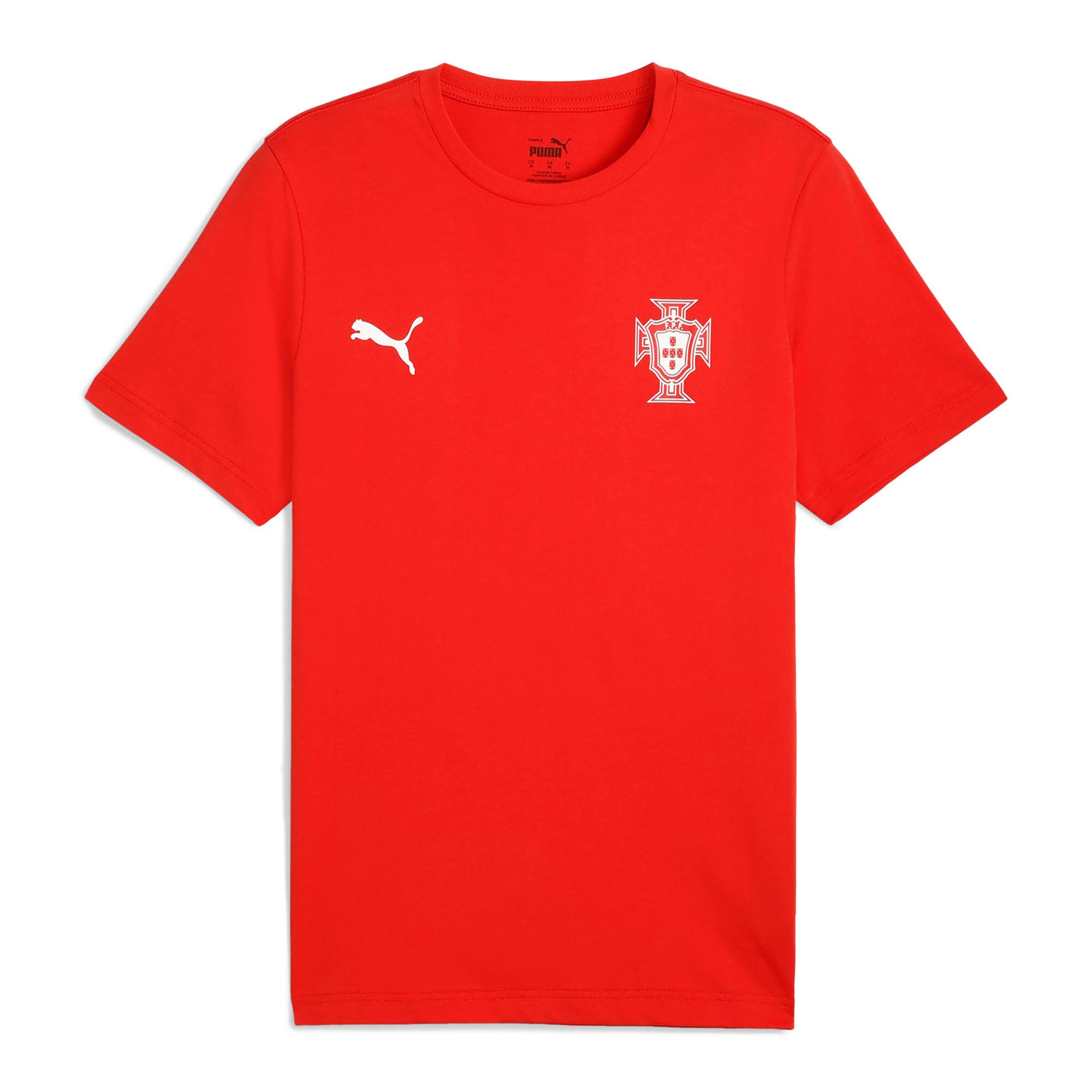 portugal national team puma ftblless t-shirt – red Collection – Brazil World Cup Jerseys and T-Shirts