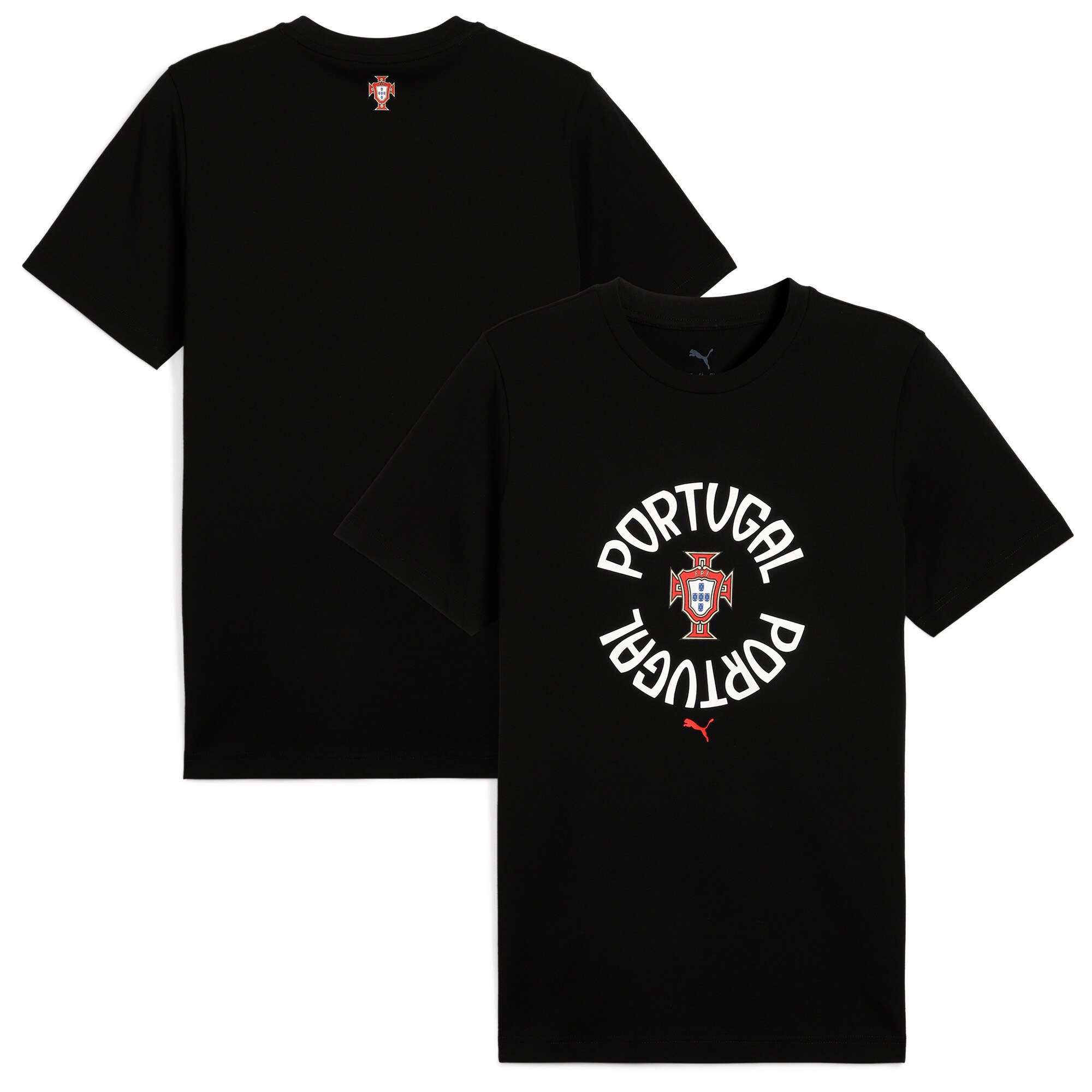 portugal national team puma ftblnrgy t-shirt – black Collection – Brazil World Cup Jerseys and T-Shirts