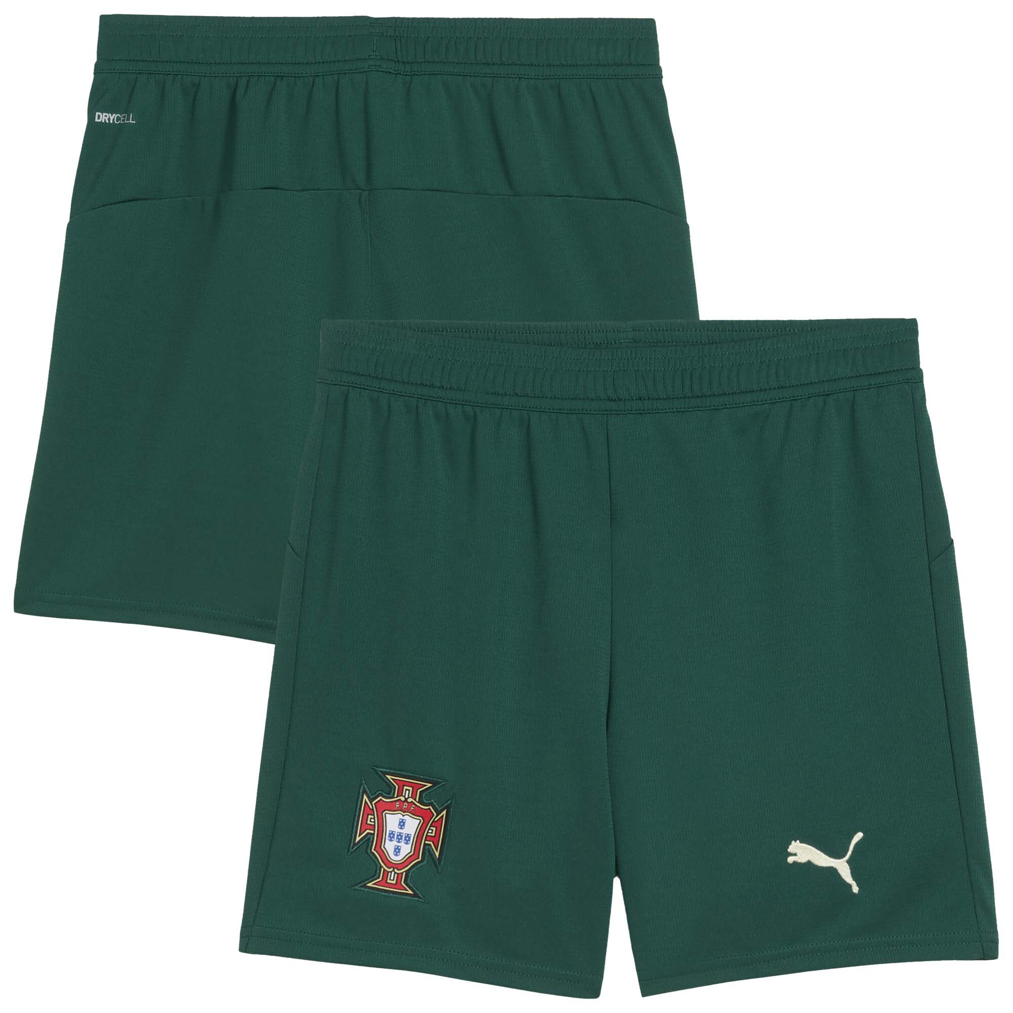 portugal national team puma youth replica shorts – green Collection – Brazil World Cup Jerseys and T-Shirts