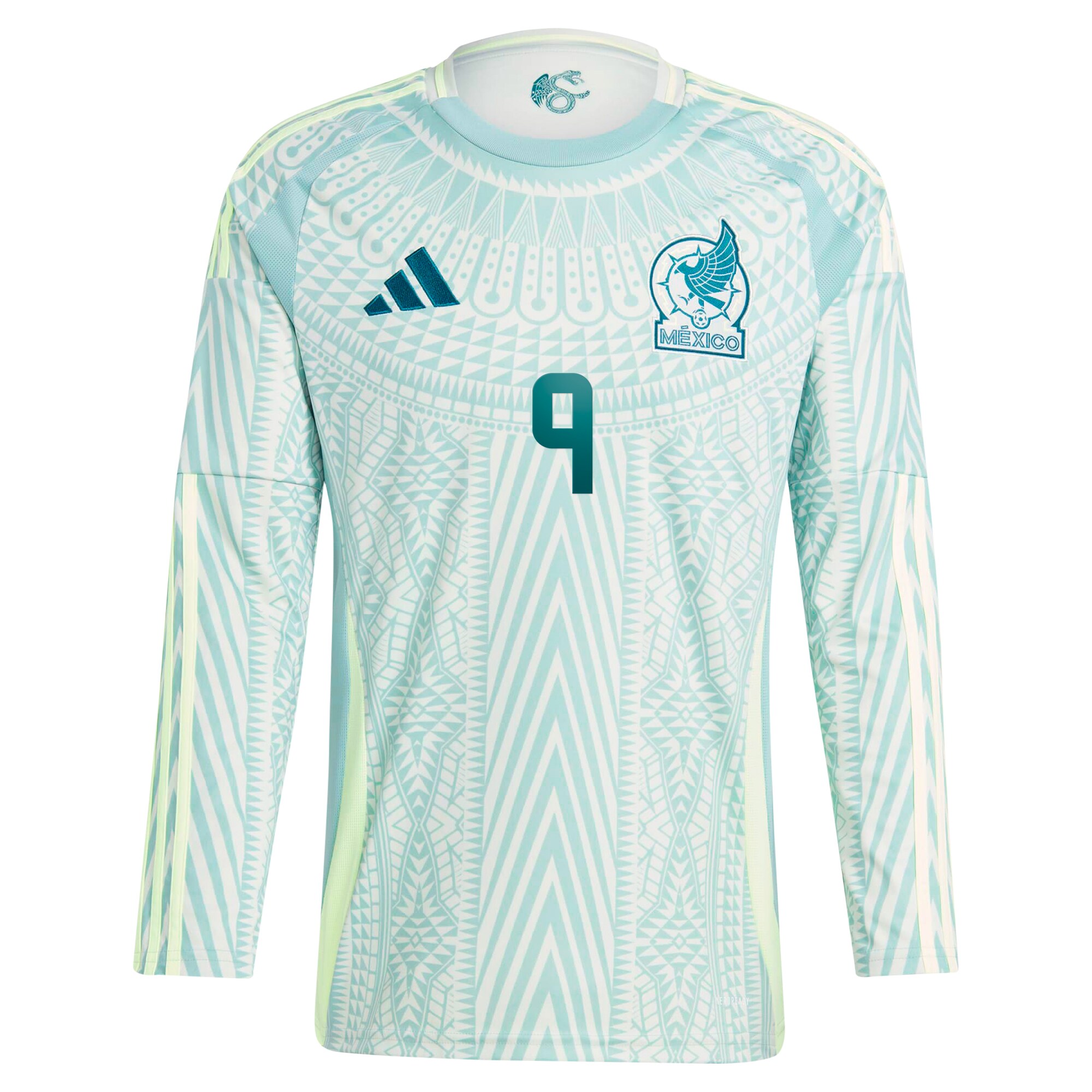 raul jimenez mexico national team adidas 2024 away replica player long sleeve jersey – green Collection – Brazil World Cup Jerseys and T-Shirts