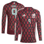 raul jimenez mexico national team adidas 2024 home replica player long sleeve jersey – burgundy Collection – Brazil World Cup Jerseys and T-Shirts