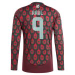 raul jimenez mexico national team adidas 2024 home replica player long sleeve jersey – burgundy Collection – Brazil World Cup Jerseys and T-Shirts