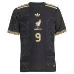 raul jimenez mexico national team adidas youth 2025 third authentic player jersey – black Collection – Brazil World Cup Jerseys and T-Shirts