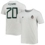 rodolfo pizarro mexico national team adidas amplifier name amp number t-shirt – white Collection – Brazil World Cup Jerseys and T-Shirts