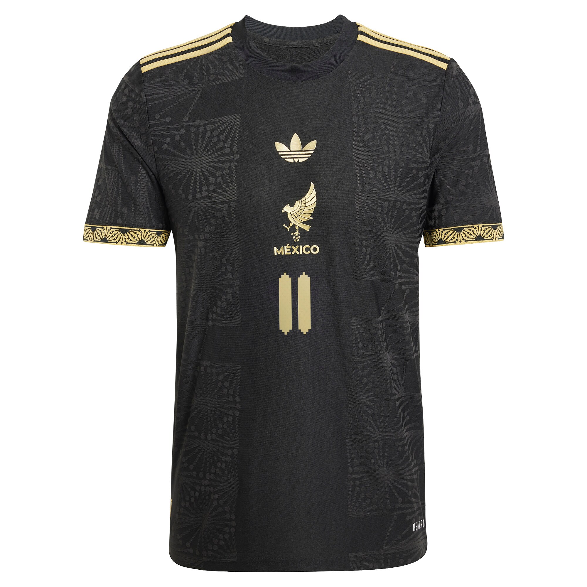 santiago gimenez mexico national team adidas 2025 third authentic player jersey – black Collection – Brazil World Cup Jerseys and T-Shirts